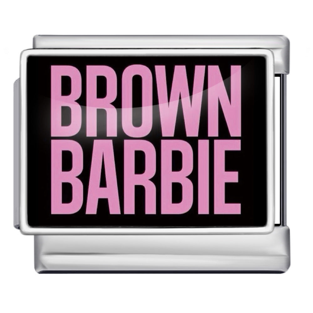 Wholesale  Italian Charm Bracelet 9mm DIY image printingCreative Stainless Steel Composable Bracelet