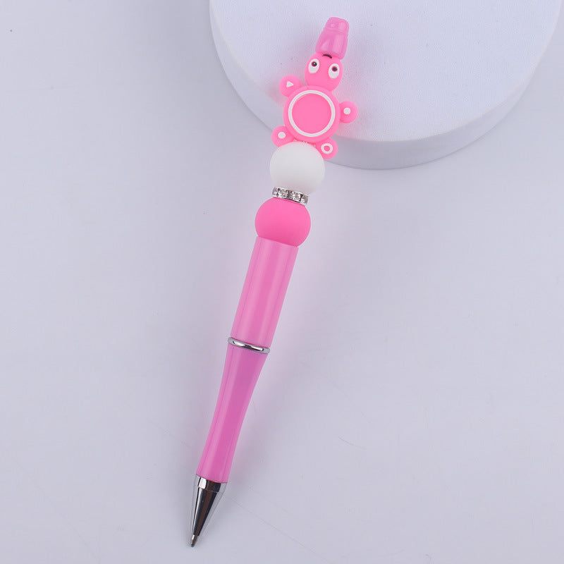 Wholesale  creative cartoon animal Kaola elephant silicone beads beaded pen