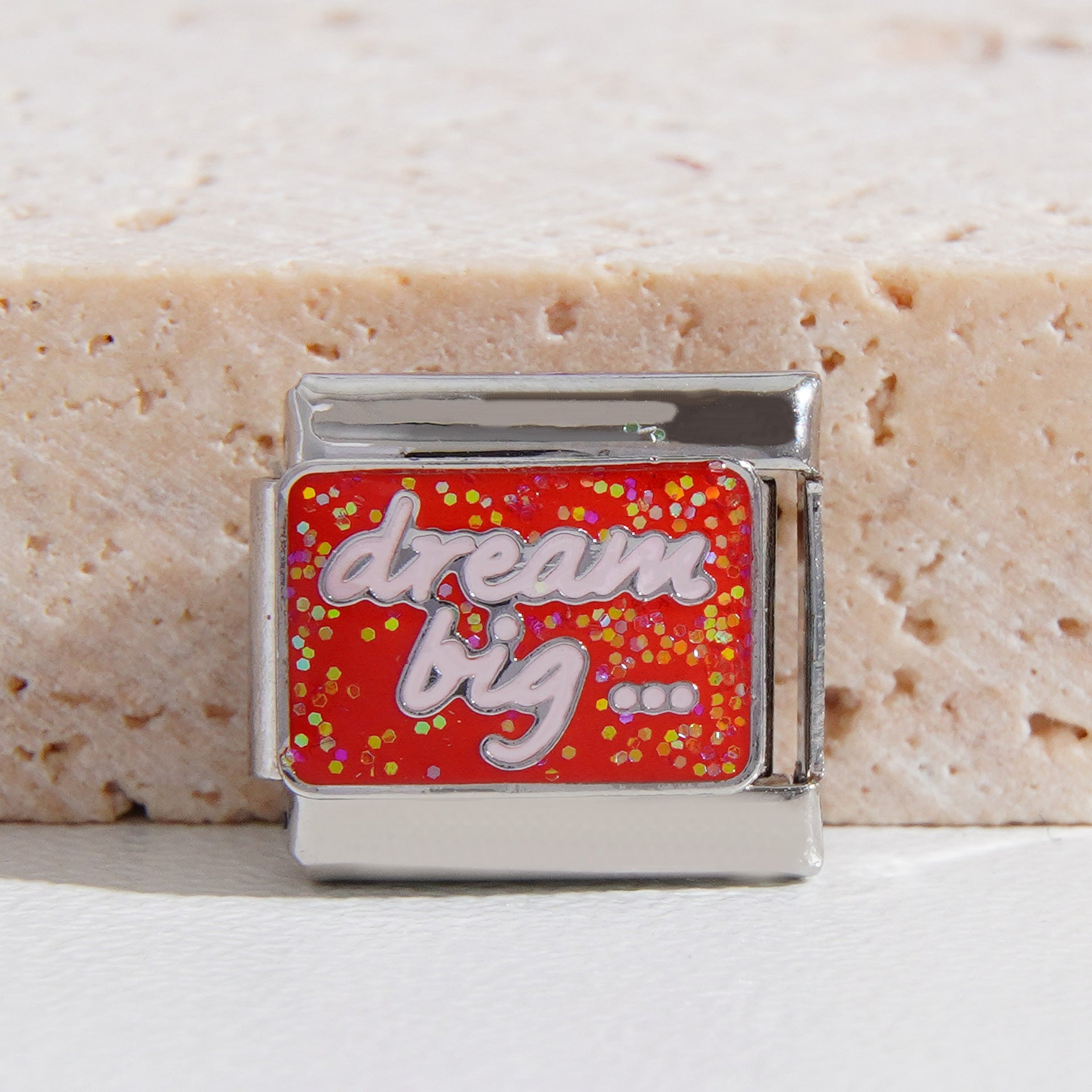 Wholesale Italian Charm Bracelet 9mm DIY Splicing All-match English Stainless Steel Composable Bracelet