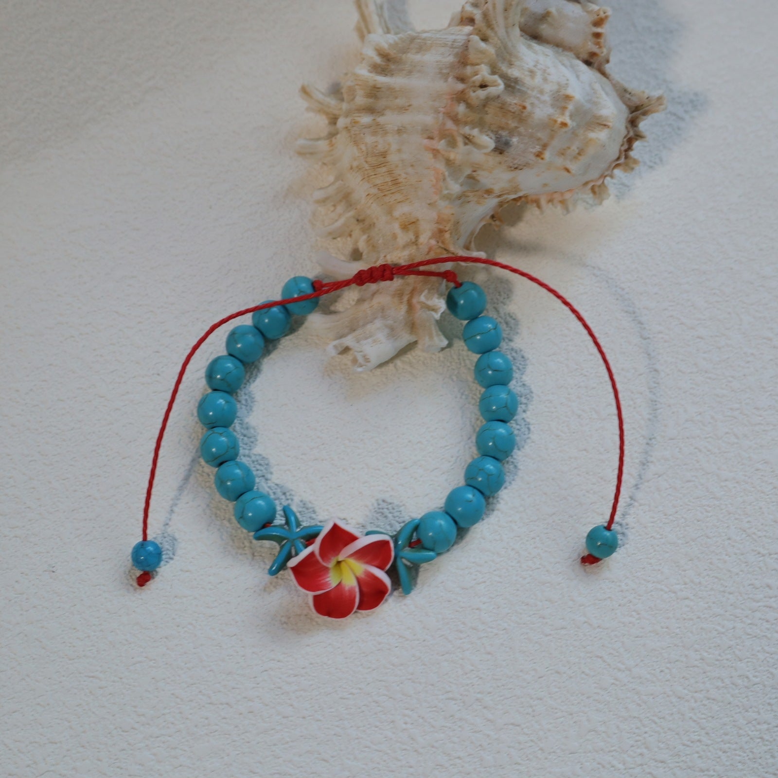 Wholesale Bohemian Sunflower Bracelet - Turquoise Beaded Leather Jewelry Accessory,  Trendy Gift for Women