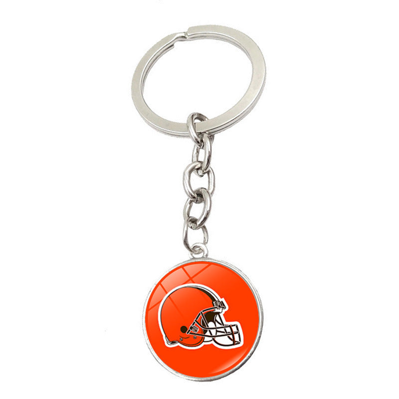 Wholesale Football Team Logo Keychain