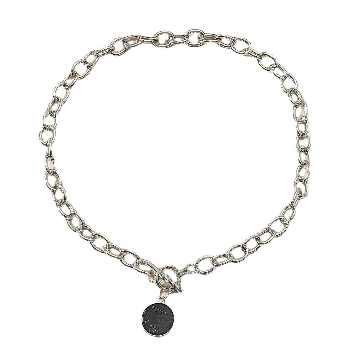 Wholesale 2 Pairs/Pack Turquoise Alloy Necklace Clavicle Chain Choker Necklace ACC-NE-JunJie006