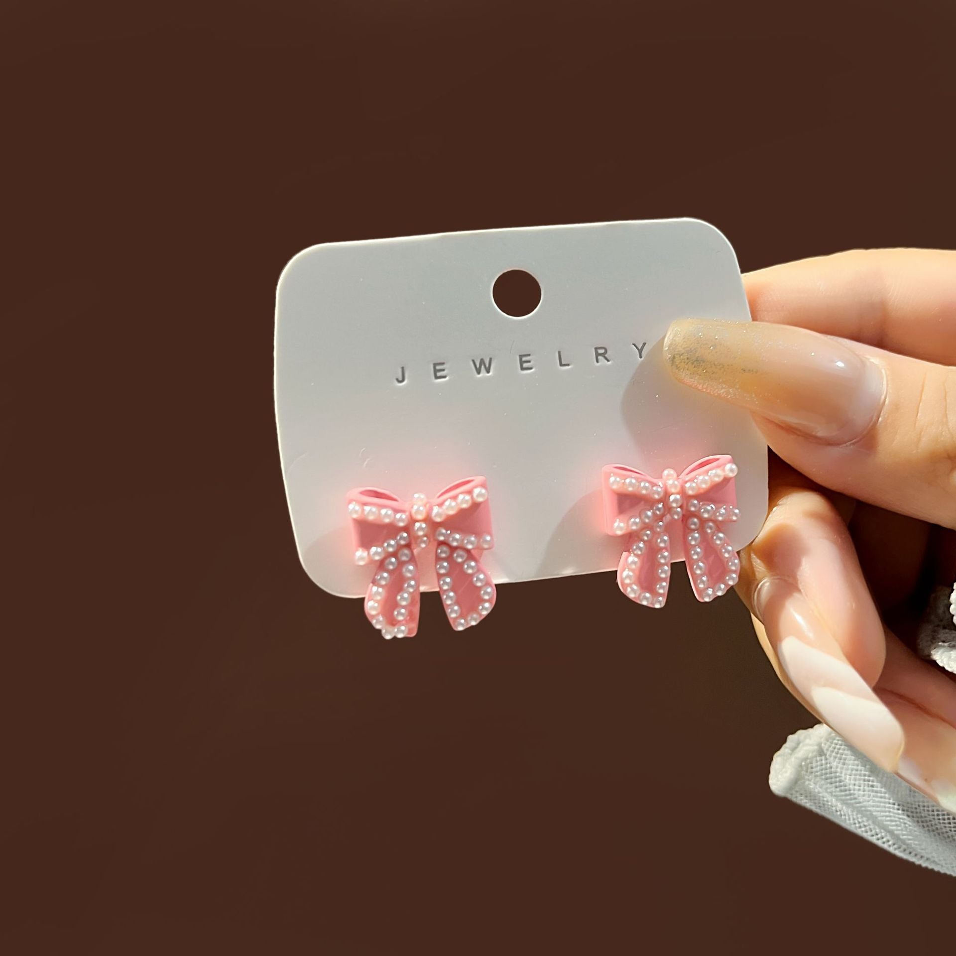 Wholesale Vintage Butterfly Hollow Blue Five-pointed Star Earrings