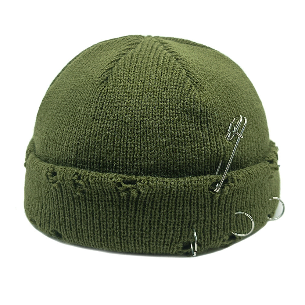 Wholesale Women' s Melon Hat  Fashionable Broken Hat