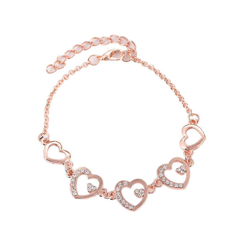 Wholesale Skull Love Valentine's Day Gift Bracelet