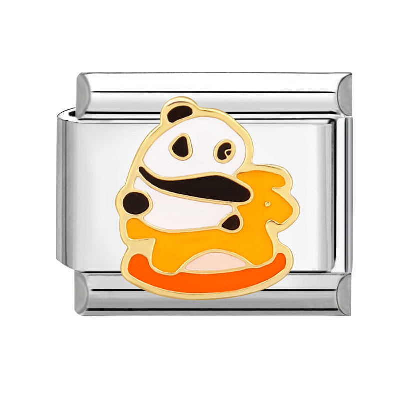 Wholesale Cartoon Animal Panda Bracelet Module DIY Composable Bracelet Charms DIY Bracelets