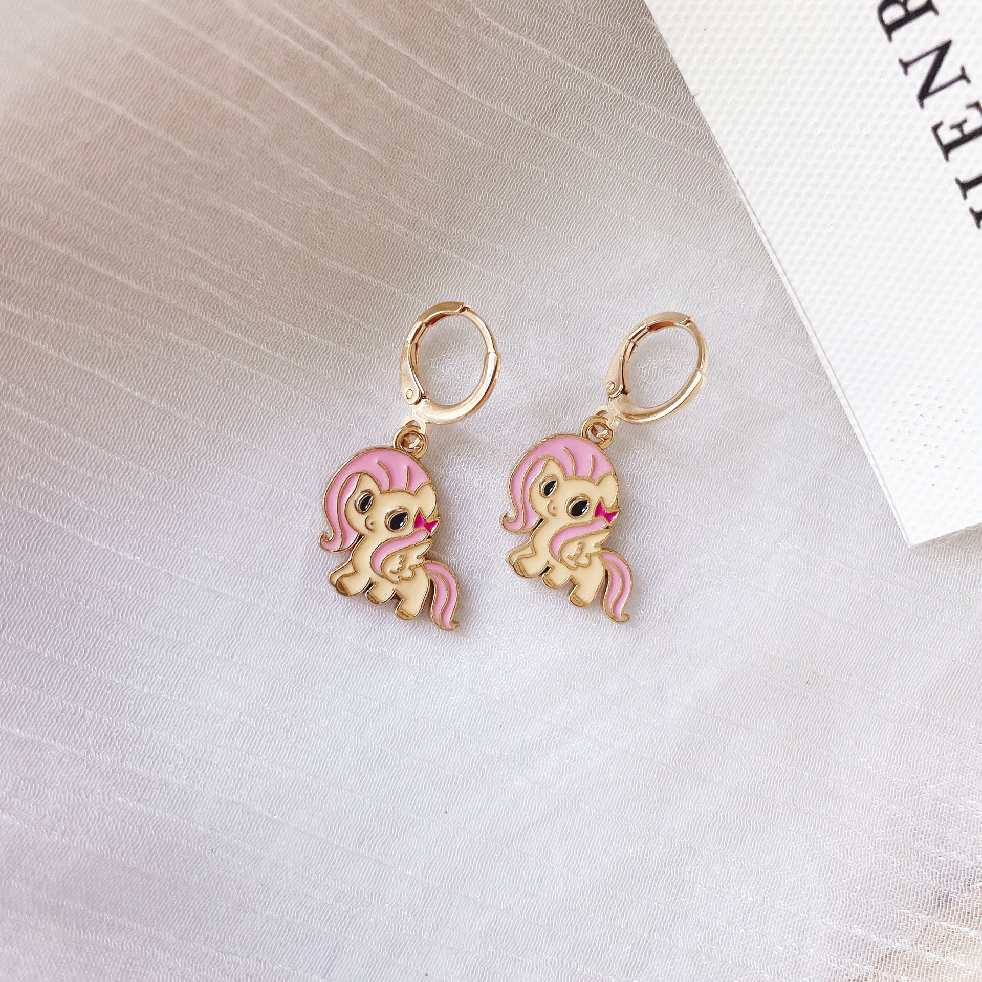Wholesale Cartoon Cute S925 Silver Needle Earrings ACC-ES-Yijia005