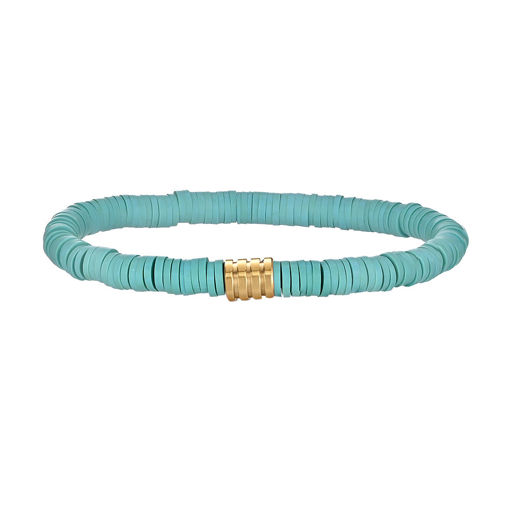 Wholesale Bohemian Colorful Soft Clay Bracelet