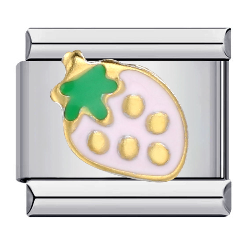 Wholesale Italian Charm Bracelet 9mm DIY Splicing Removable Fruit and Vegetable Series Stainless Steel Composable Bracelet