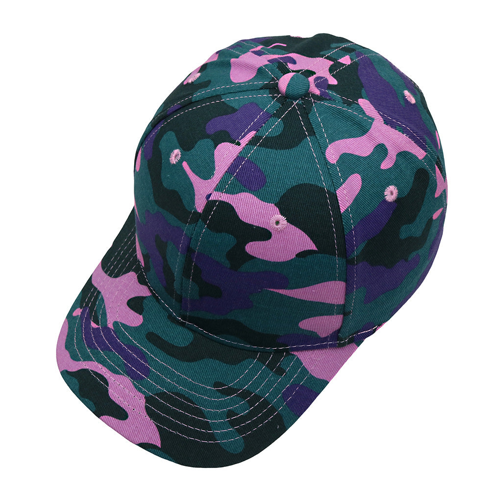 Wholesale Camouflage Baseball Cap Outdoor Tie-dye Pure Cotton Hat ACC-HT-HaiPu017