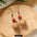 Wholesale Vintage Hand-made Plant Fruit Wood Earrings