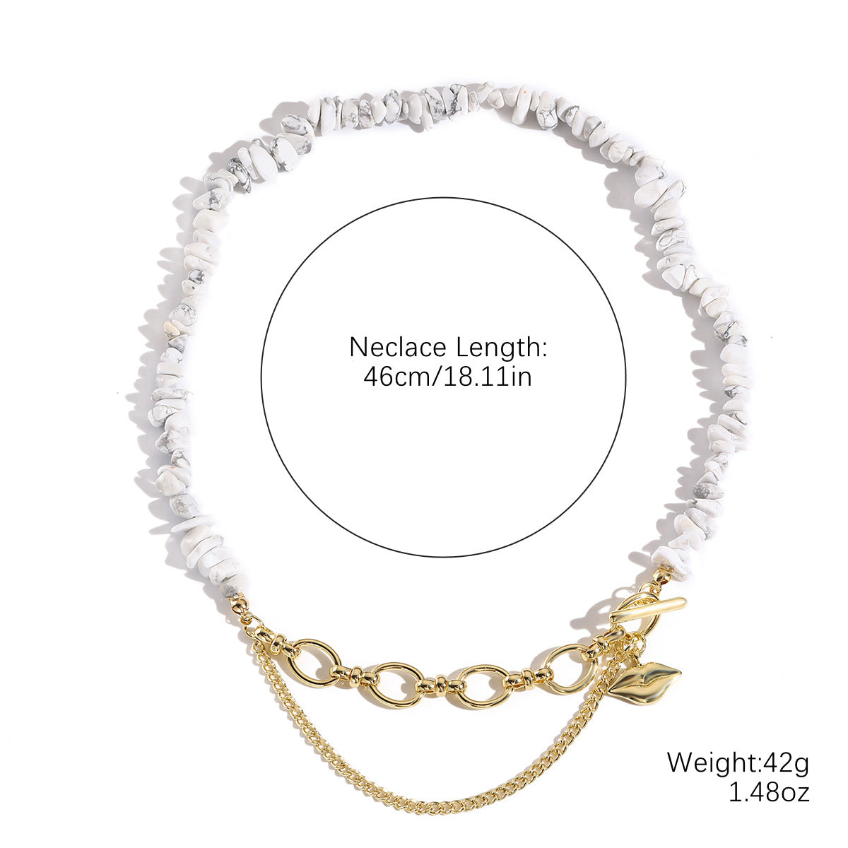 Wholesale High-End Clavicle Chain Niche Design Natural Stone Necklace Bracelet Earrings Accessories Women' s Summer Suit