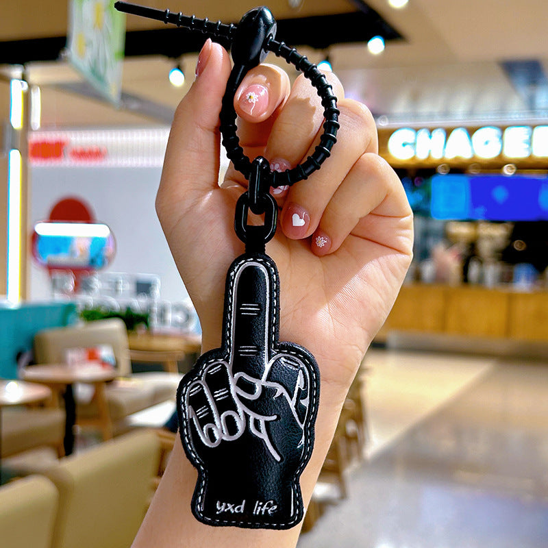 Wholesale Cool Black Cat Leather Keychain Cartoon Design Cute Bag Charm Fashion Accessory For Everyday Use And Boutique Resale