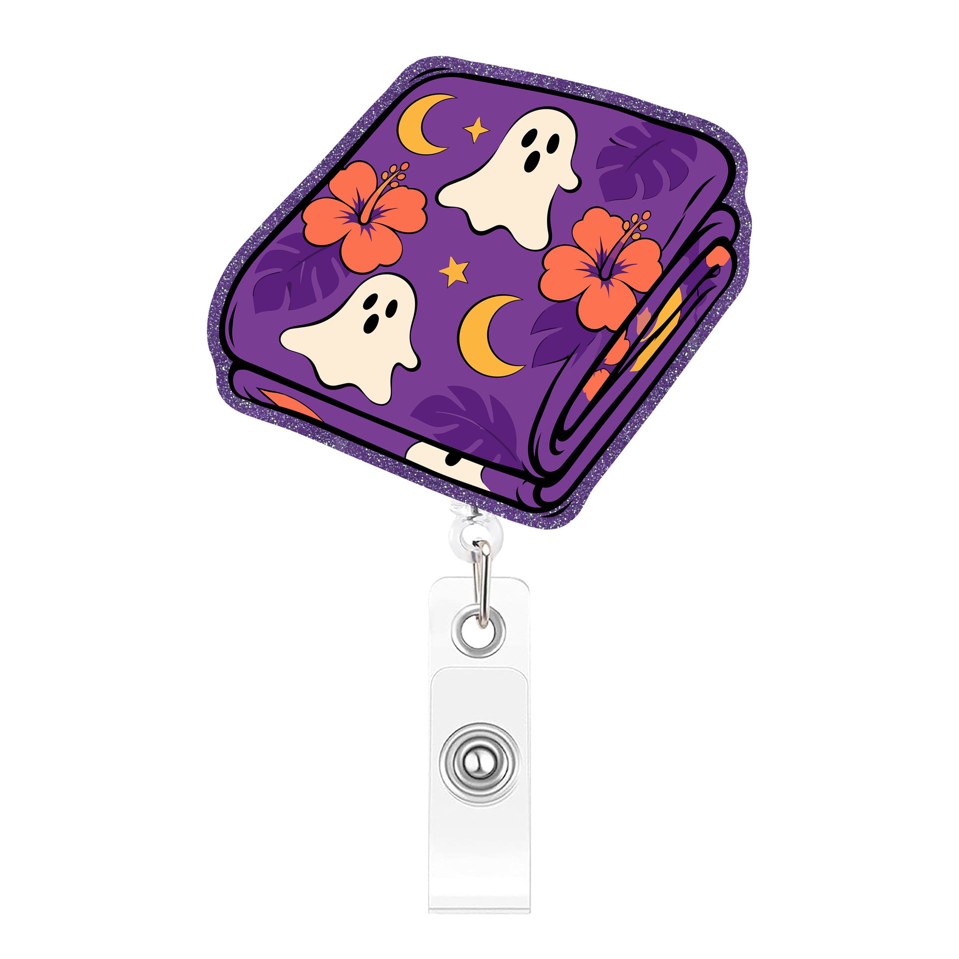 Wholesale  Dessert Acrylic Retractable Badge Reel Fun Creative ID Card Holder Pendant Decorative Accessory For Boutique Resale