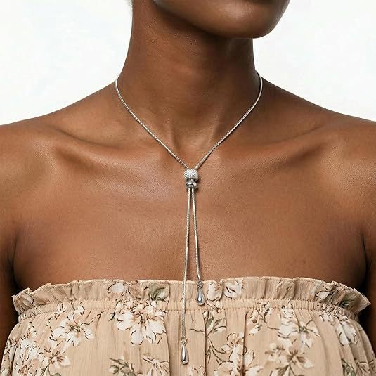 Wholesale Trendy Micro-set Lucky Bead Necklace Copper Adjustable Fashion Accessory Boutique Resale