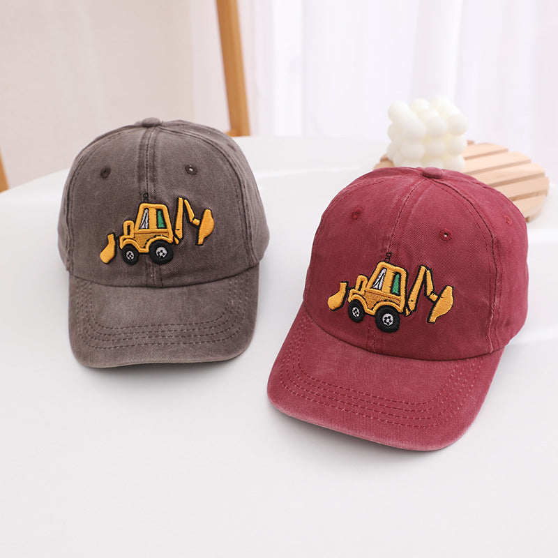 Wholesale Children's Hats Washed Peaked Cap Cartoon Baseball Cap Kids Hat ACC-KH-WoBang003
