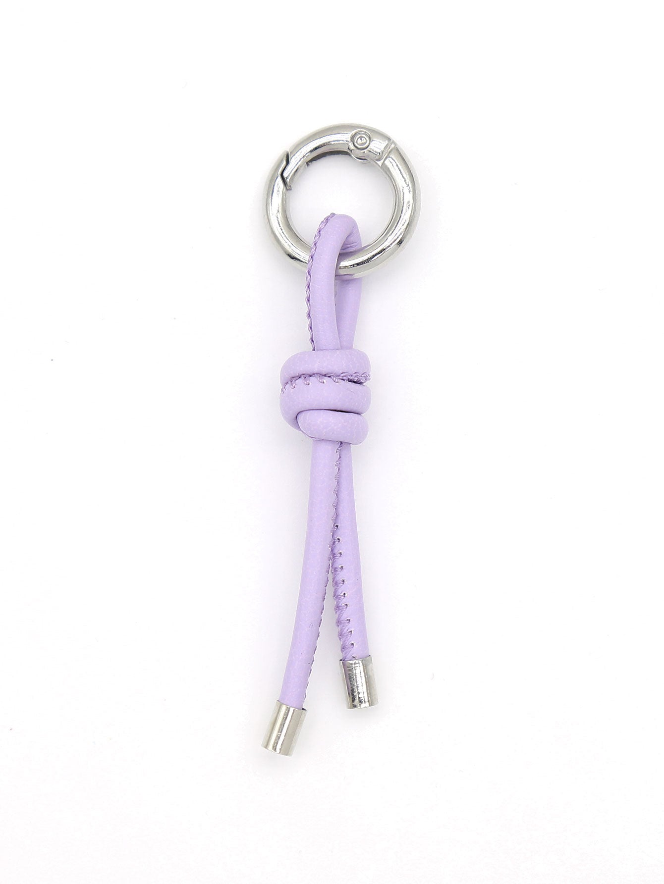 Wholesale  Pu Leather Rope Lanyard Keychains