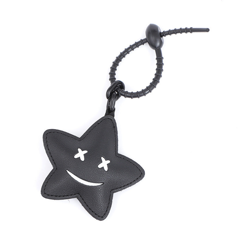 Wholesale Cool Black Cat Leather Keychain Cartoon Design Cute Bag Charm Fashion Accessory For Everyday Use And Boutique Resale