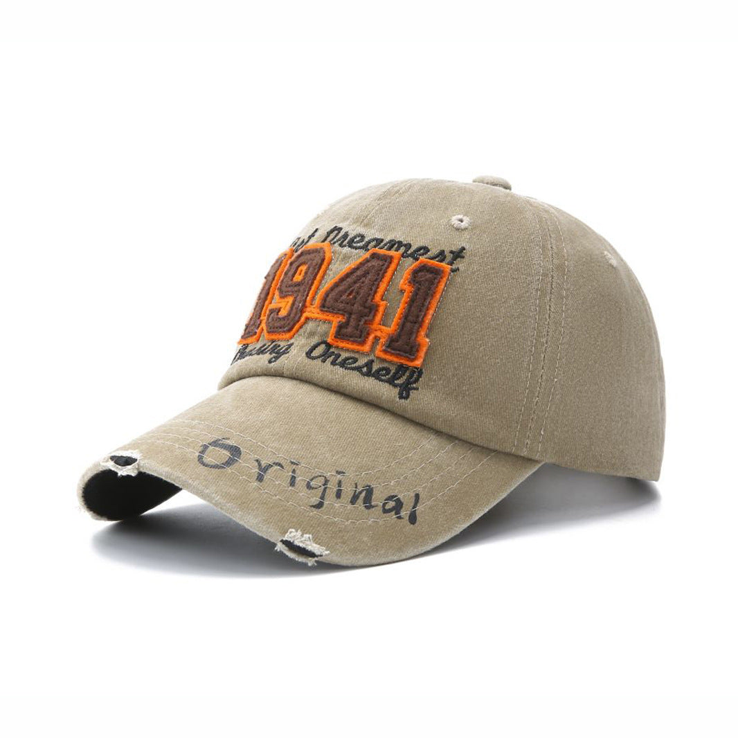 Wholesale 1941C letter patch embroidery baseball cap