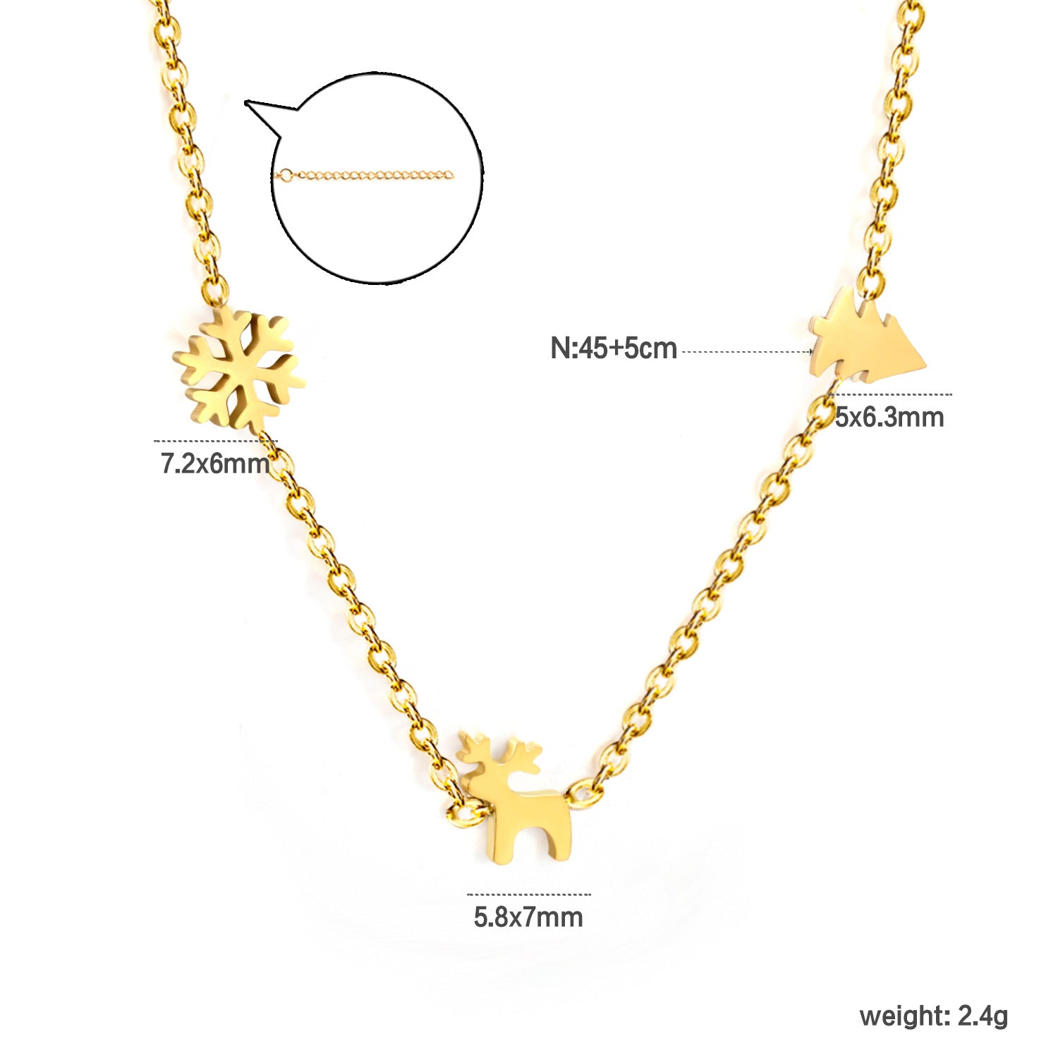 Wholesale versatile cute Christmas series stud earrings