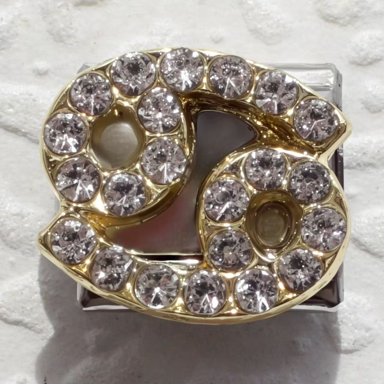 Wholesale 5pcs  Italian Charm Bracelet 9mm DIY 12 contions   Creative Stainless Steel Composable Bracelet