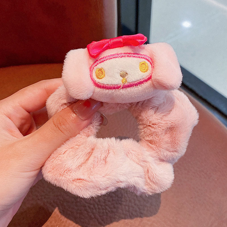 Wholesale Cartoon Cute Plush Hair Band Kids Hair Scrunchies ACC-HS-Hanl001