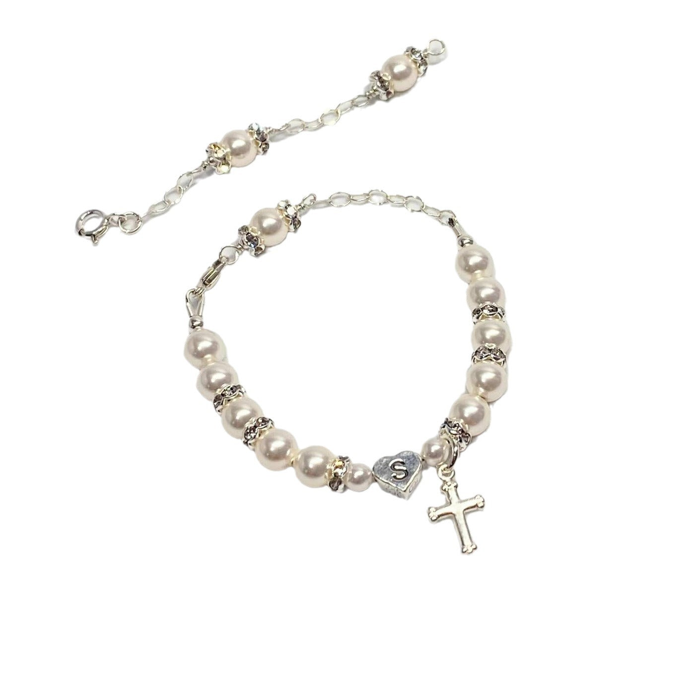 Wholesale  Love  Diamond Bead Bracelet