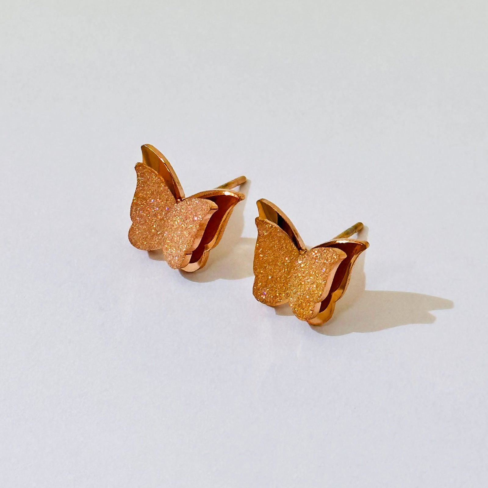 Wholesale Titanium Steel Necklaces Butterfly Necklace ACC-NE-MeiCheng001