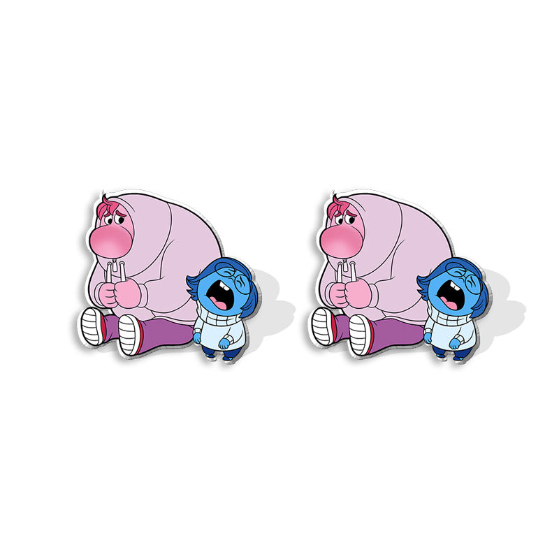 Wholesale Cartoon Cute Acrylic Earrings ACCVIP-ES-XiangLian003