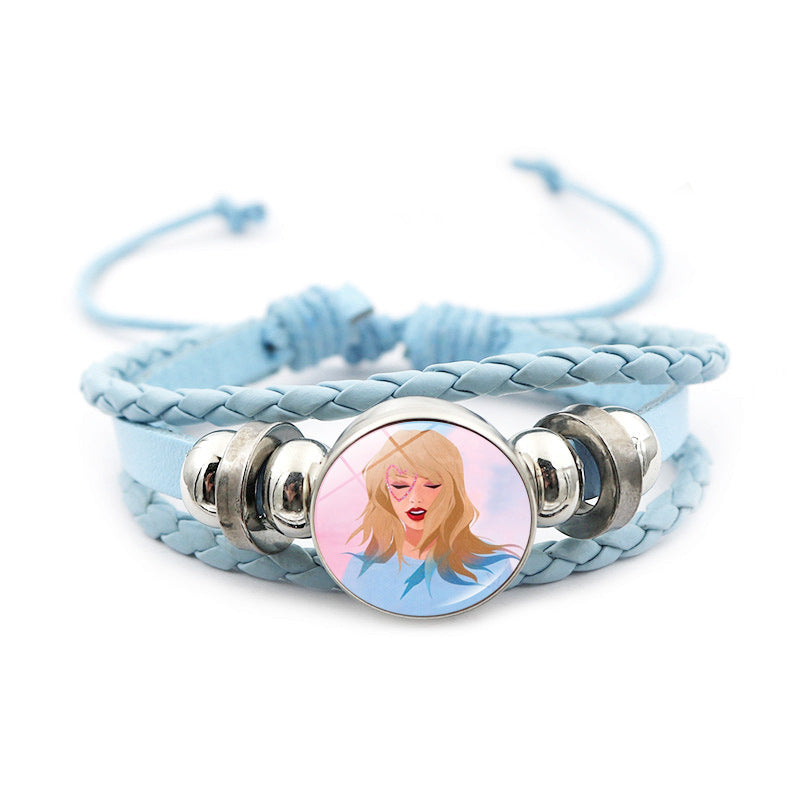 Wholesale Music Star Jewelry Pink Bracelet ACC-BT-JiaYun005