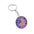 Wholesale  Independence Day Keychain American Flag Love Keychain
