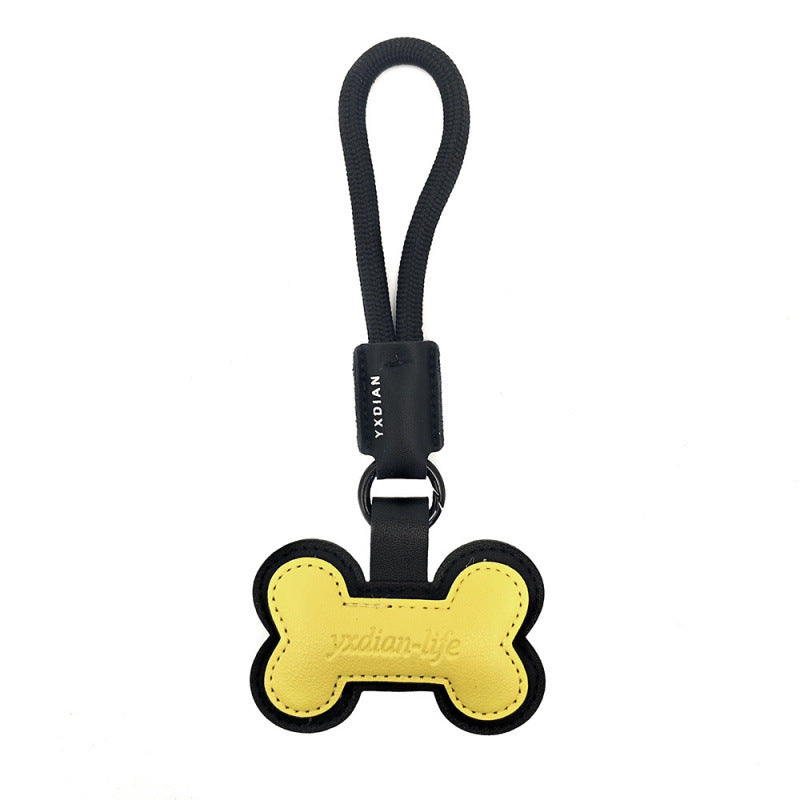 Wholesale Cartoon Cat Paw Leather Keychain Bag Charm For Couples Students Gift