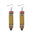 Wholesale  Teaching and Learning Rainbow Pencil Double-sided Wooden Earrings