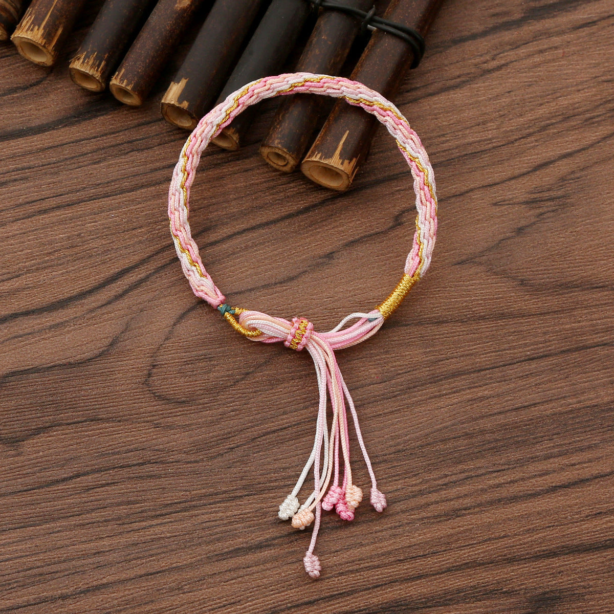Wholesale reincarnation colorful rope hand-woven bracelet