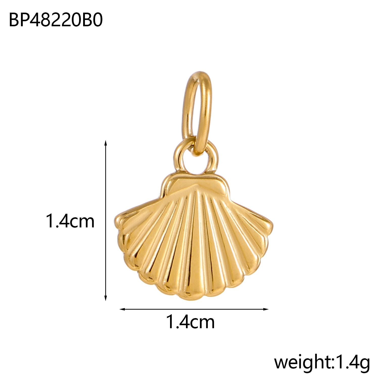 Wholesale Stainless Steel Mermaid Shell Star Sea Pendant