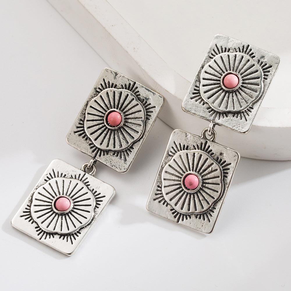 Wholesale Western Style Turquoise Earrings