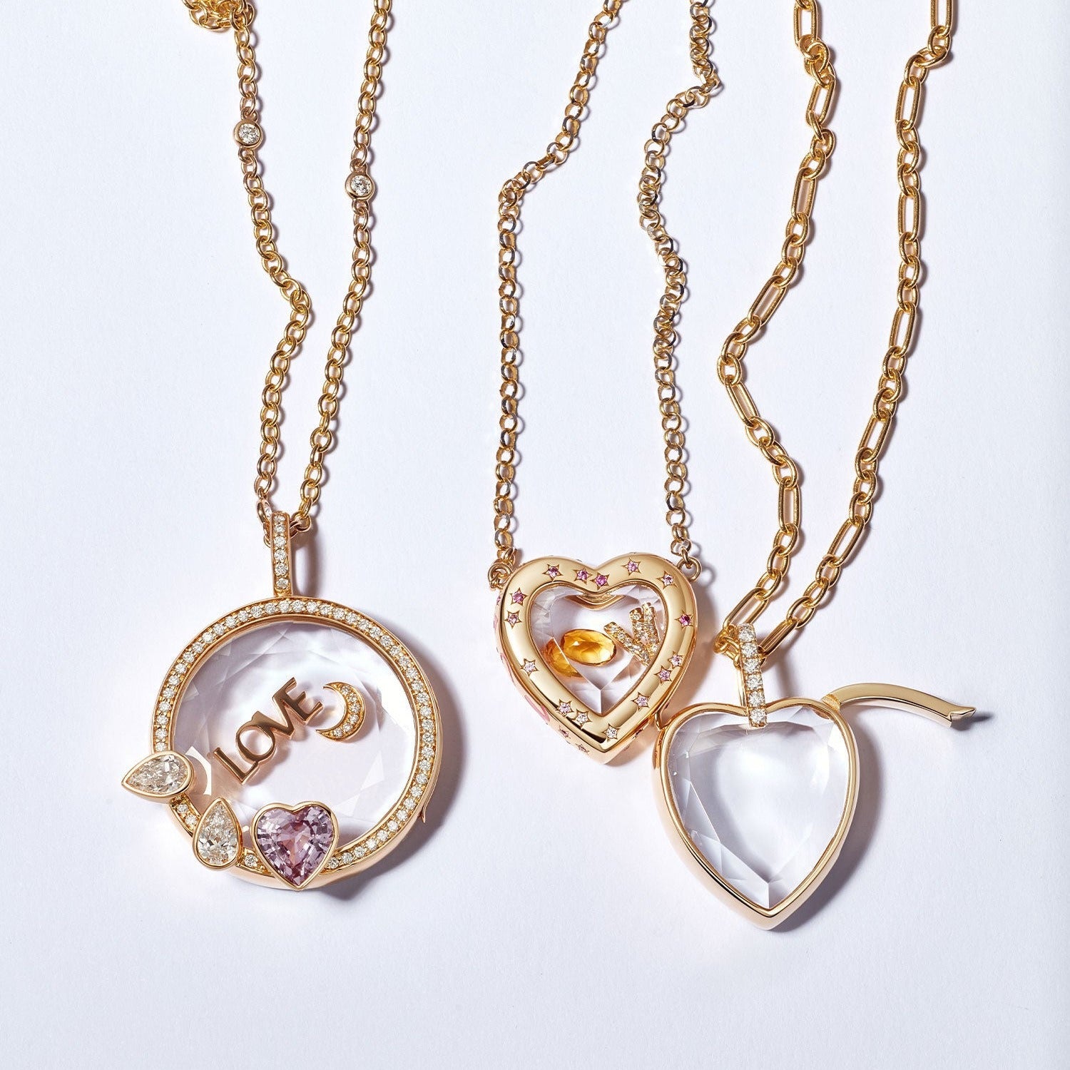 Wholesale Openable Heart Pendant Necklace