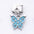 Wholesale 10pcs Italian Charm Bracelet 9mm DIY Splicing Oil Drop Butterfly Sunflower Stainless Steel Composable Bracelet