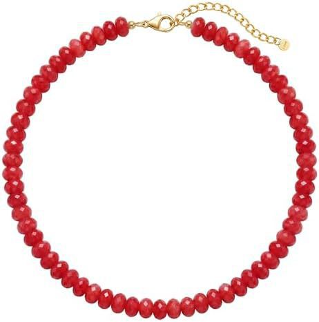 Wholesale Layered Rainbow Beaded Necklace with Natural Stone Pendant - Beach Fashion Accessory for Women