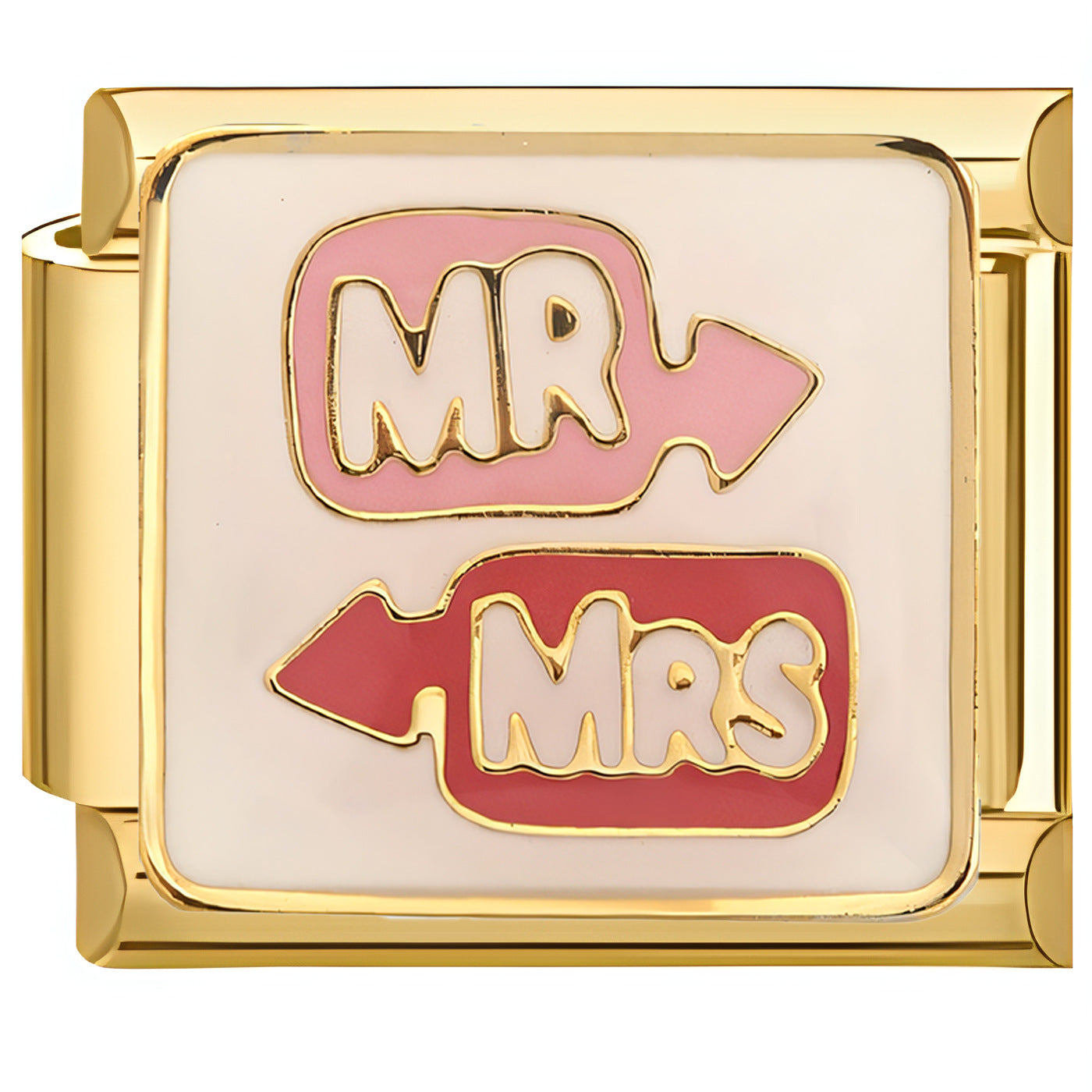 Wholesale Italian Charm Bracelet 9mm DIY Splicing Creative Digital Stainless Steel Composable Bracelet