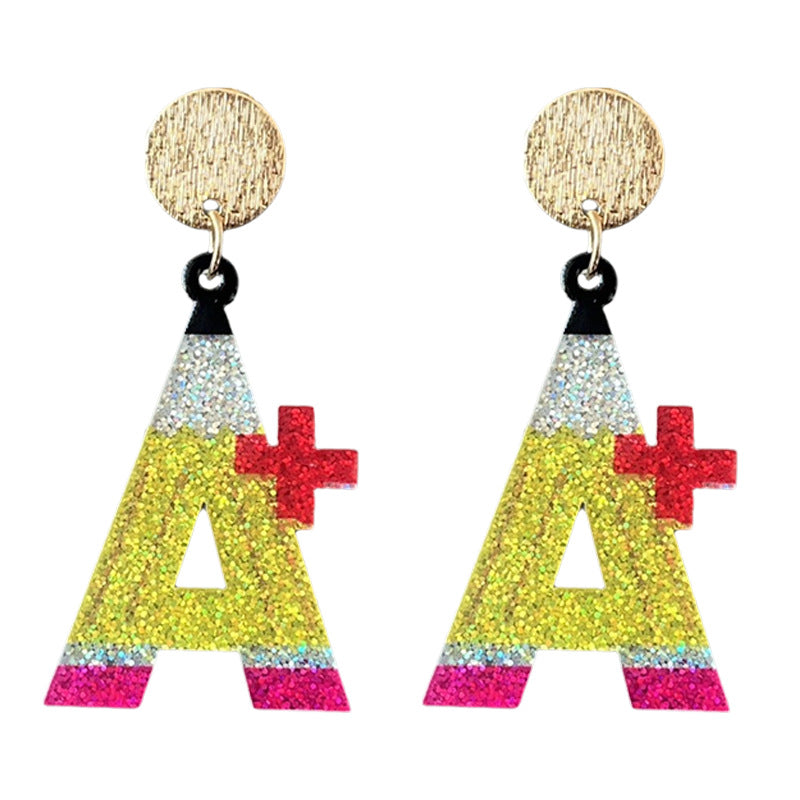 Wholesale teachers thank festival earrings