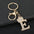 Wholesale  English letters encrusted diamond keychain