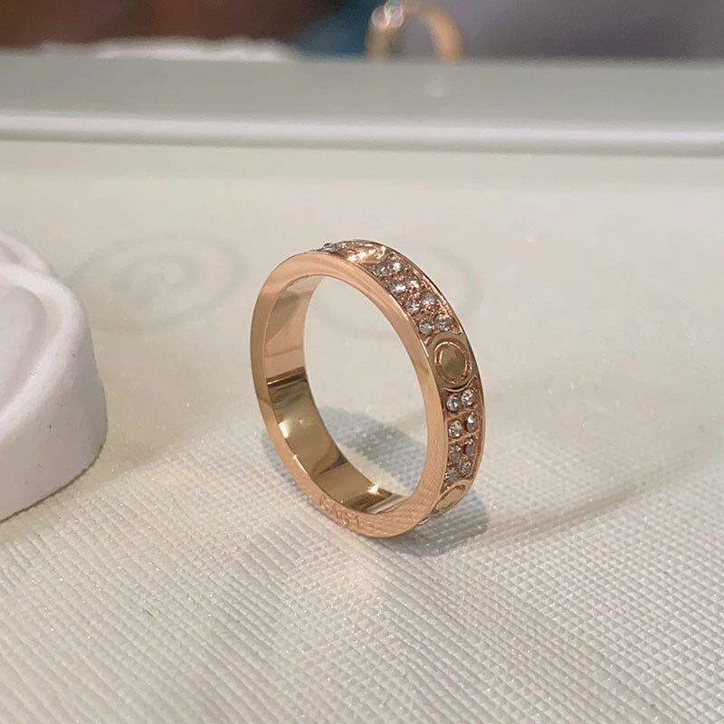 Wholesale Titanium Steel New Gippangs Ring