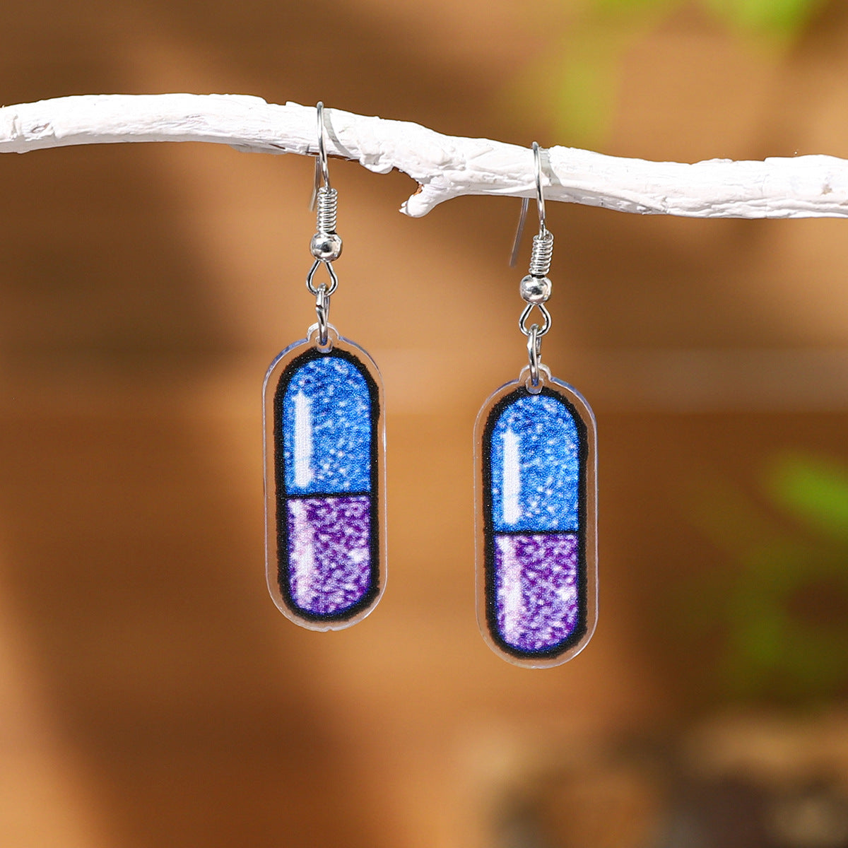 Wholesale Nurses' Festival Series Acrylic Heart Earrings