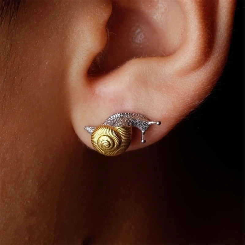 Wholesale alloy snail earrings ring