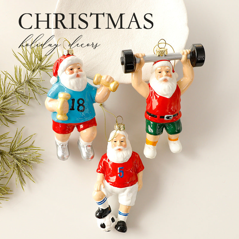 Wholesale Christmas Tree Old Man Pendant Ornaments Decorations ACC-DS-SY007