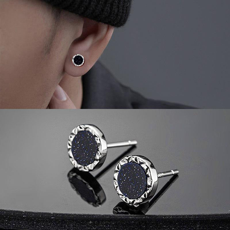 Wholesale men's hook detachable hip hop punk earrings