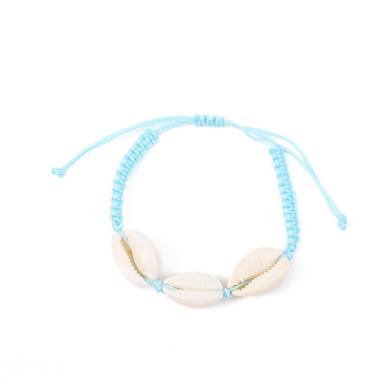 Wholesale Bohemian Natural Shell Woven Bracelet
