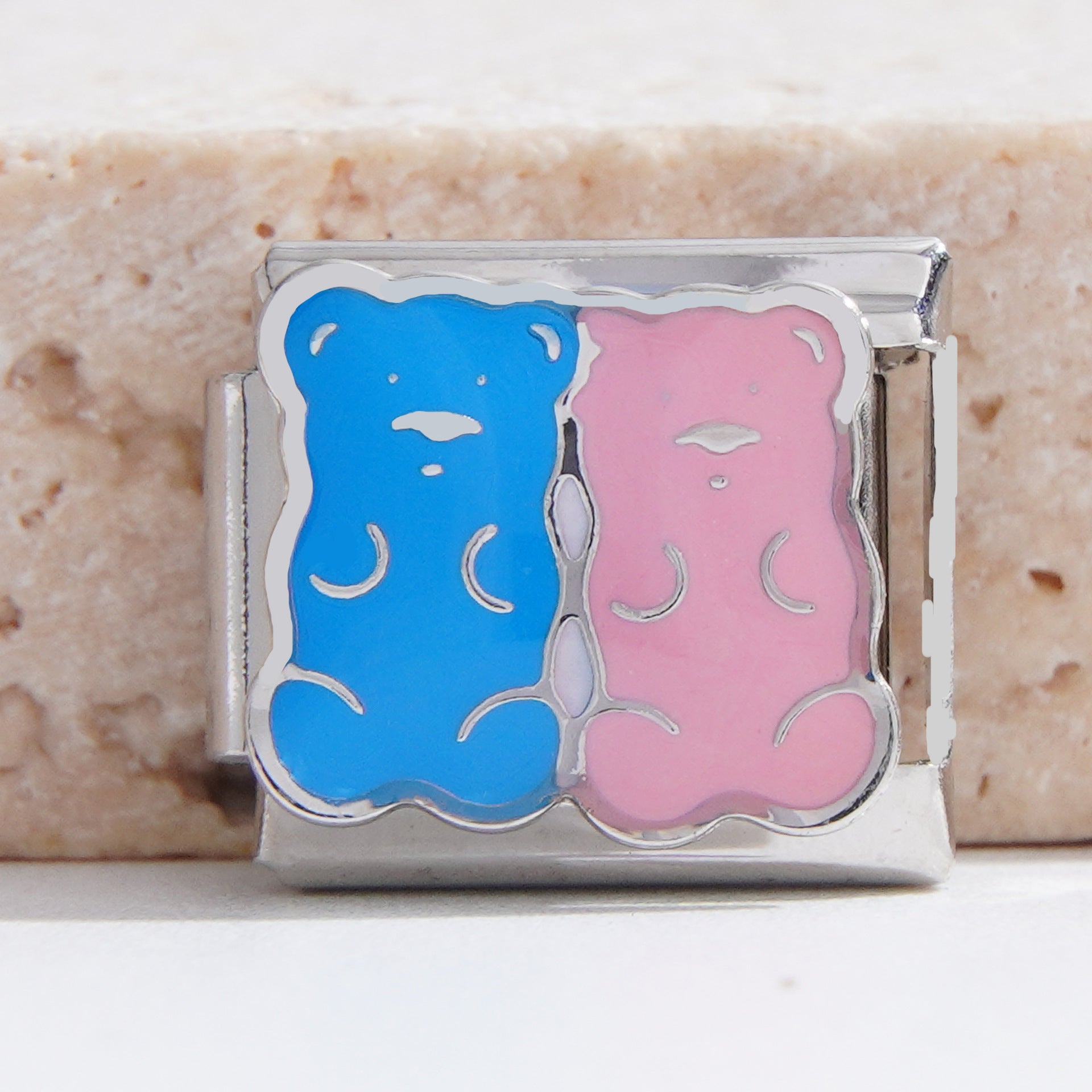 Wholesale Italian Charm Bracelet 9mm DIY Splicing Creative Pattern Stainless Steel Composable Bracelet