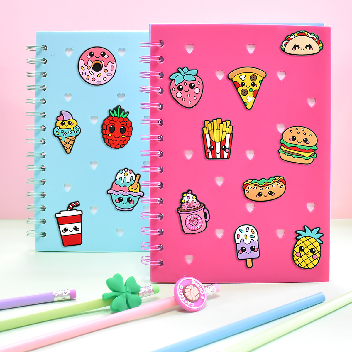 Wholesale Random 100pcs Cartoon Food Series  PVC Soft Rubber Shoe Buckle Decoration